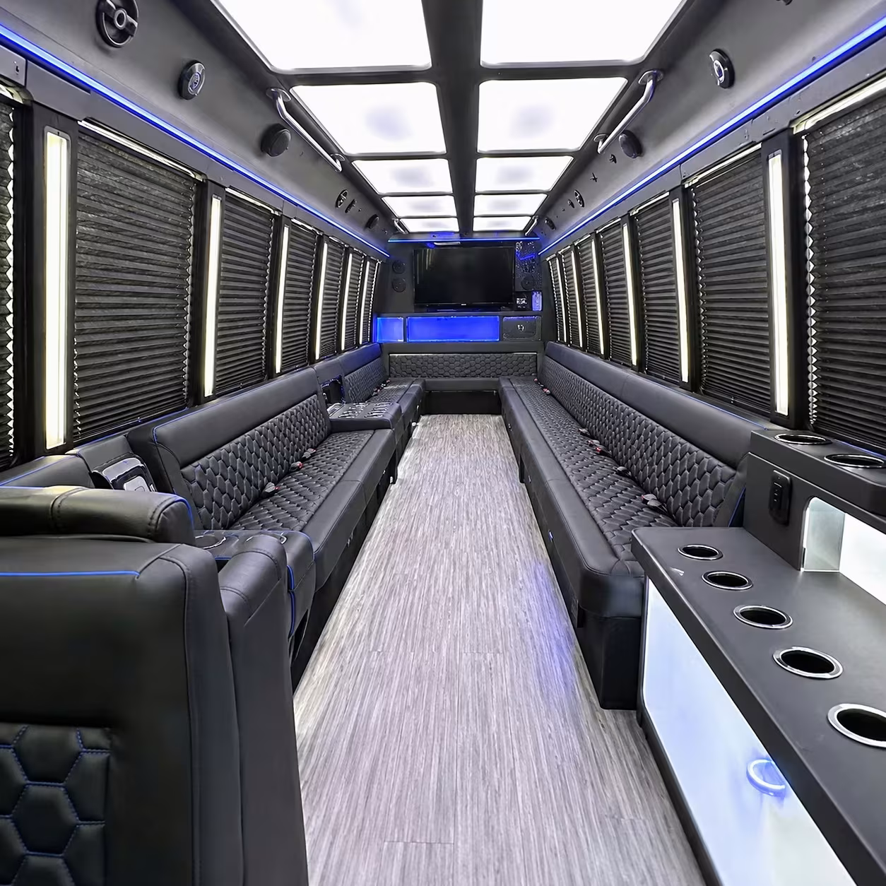 party bus interior