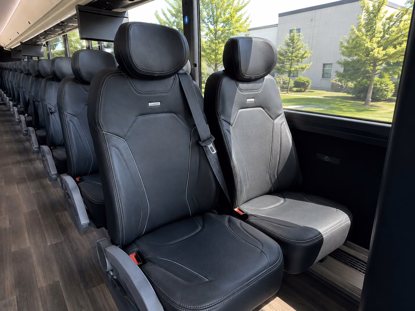 yonkers charter bus interior gallery