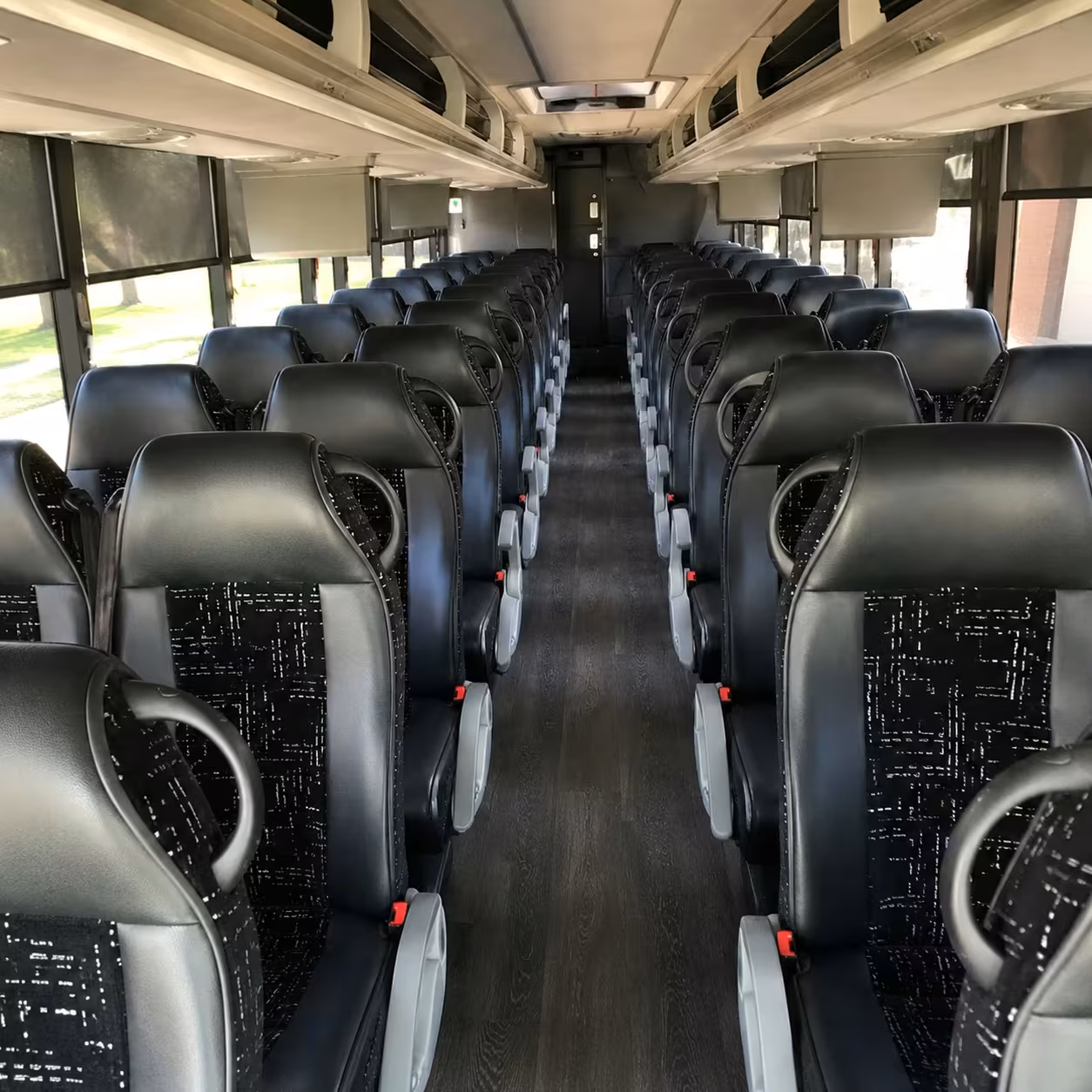 yonkers charter bus interior