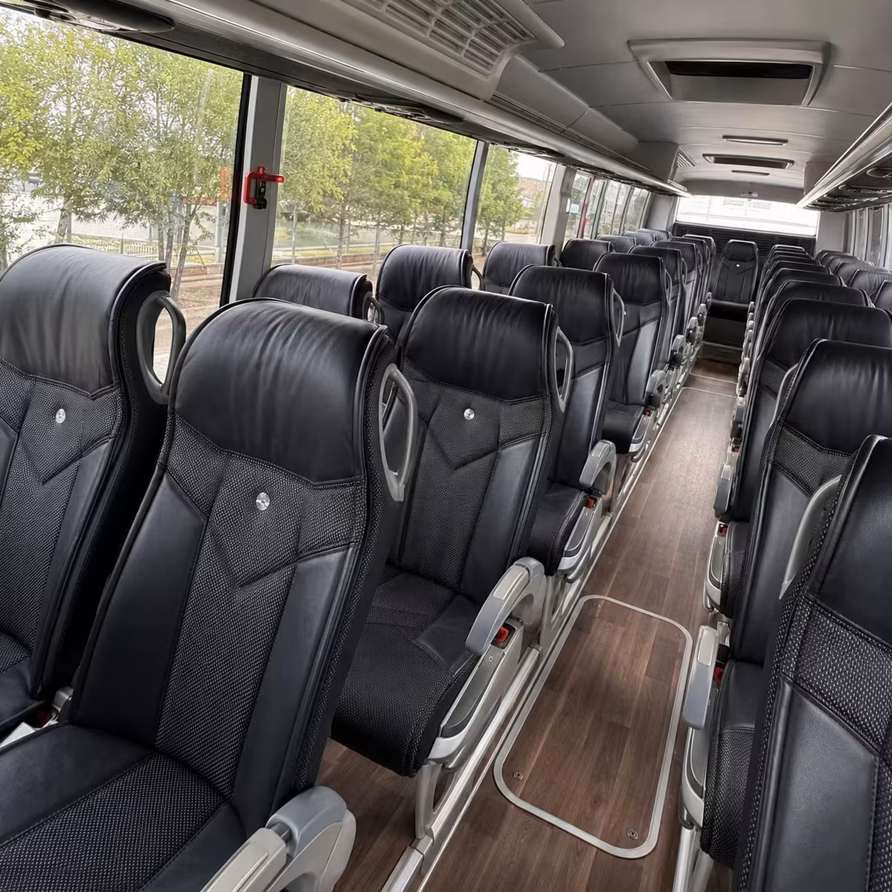 yonkers charter bus rental inside