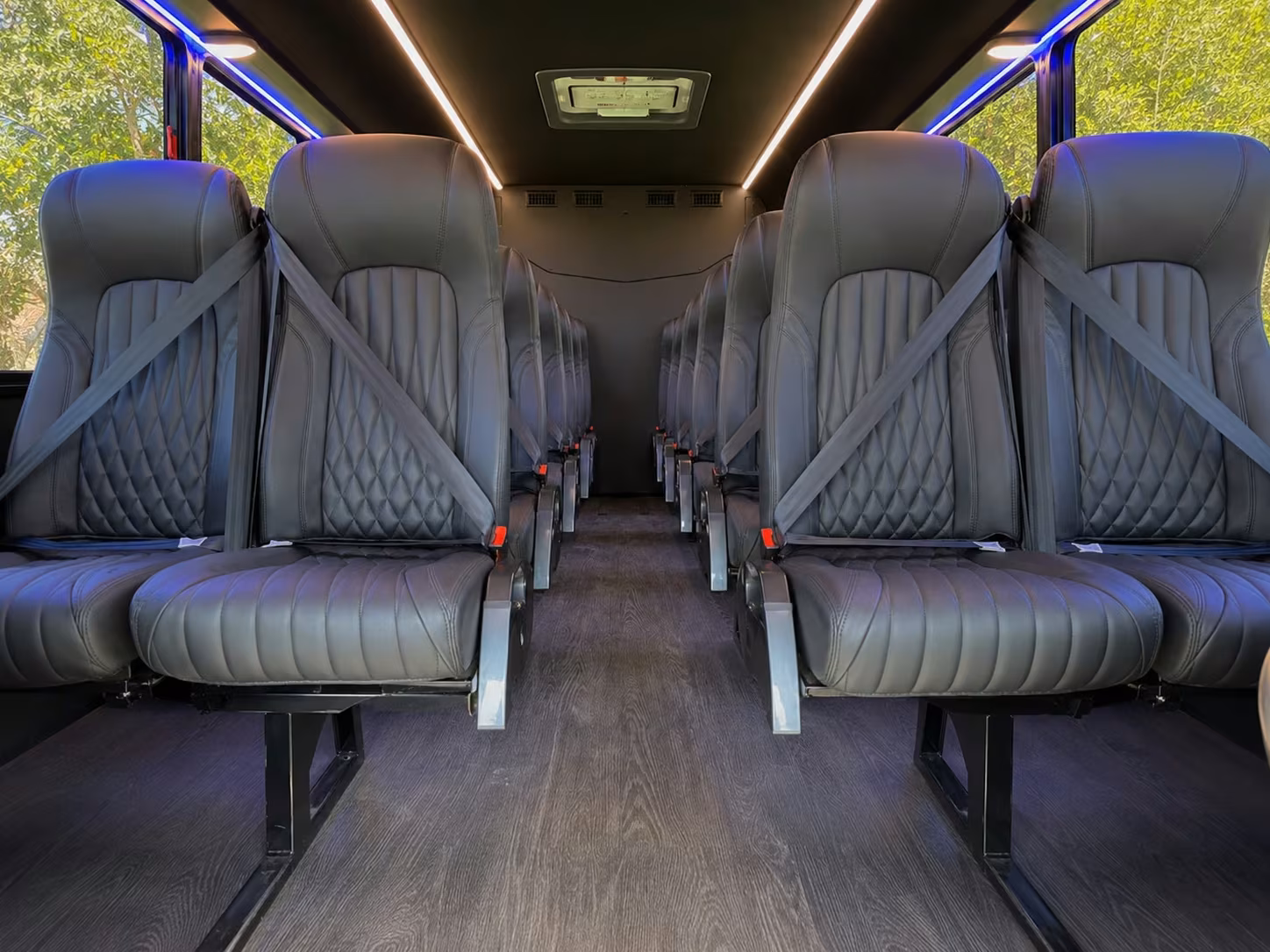 yonkers minibus rentals for untermyer park and science barge trips