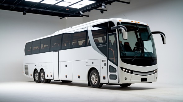 56 passenger charter bus clifton