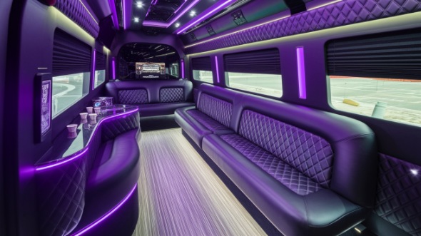 sprinter limo rental interior clifton