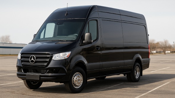 sprinter van with driver white plains