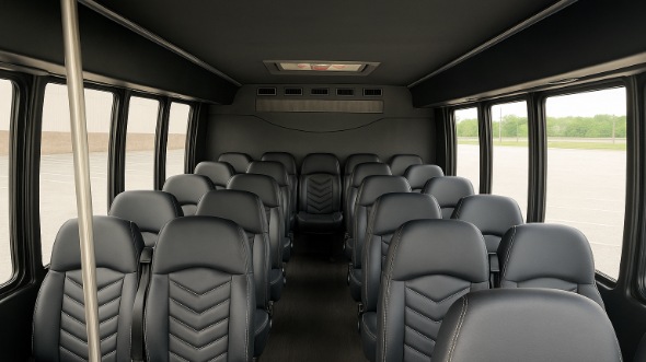yonkers 15 passenger minibus inside