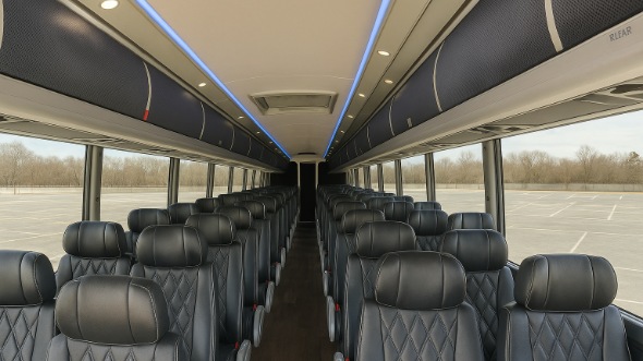 yonkers 54 passenger charter bus rental