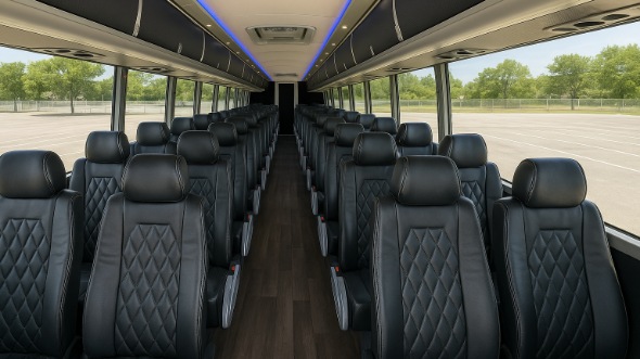 yonkers 56 passenger charter bus rental